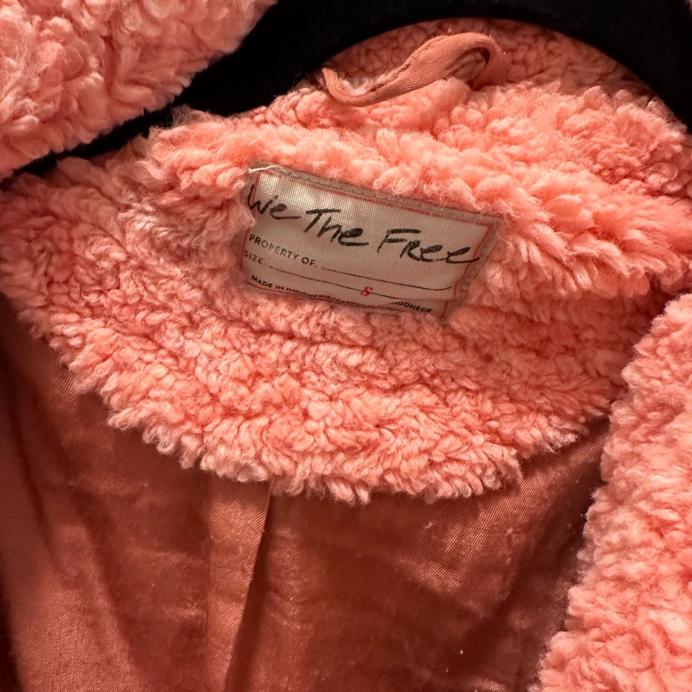 We The Free Coral Sherpa Jacket